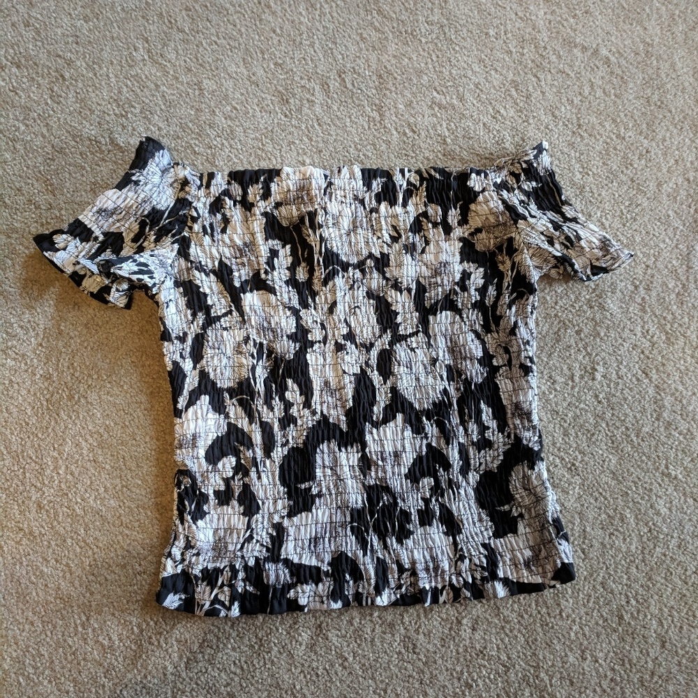 Off the shoulder blouse